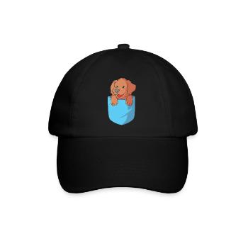 Boykin Spaniel - Baseballkappe - Schwarz/Schwarz - Vorne