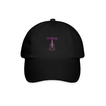Junggesellinnenabschied - Baseballkappe - Schwarz/Schwarz - Vorne