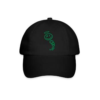 gluehwuermchen - Baseballkappe - Schwarz/Schwarz - Vorne