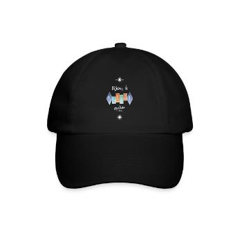 Rien à foutre - Baseballkappe - Schwarz/Schwarz - Vorne