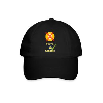 Bitcoin out - Baseballkappe - Schwarz/Schwarz - Vorne