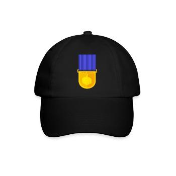 Moruga Scorpion Medaille - Baseballkappe - Schwarz/Schwarz - Vorne