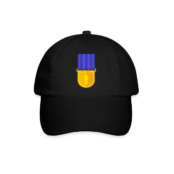 Bhut Jolokia Medaille - Baseballkappe - Schwarz/Schwarz - Vorne