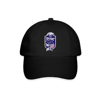 Michigan Wrestling - Baseballkappe - Schwarz/Schwarz - Vorne