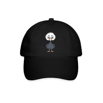 Strauß - Baseballkappe - Schwarz/Schwarz - Vorne