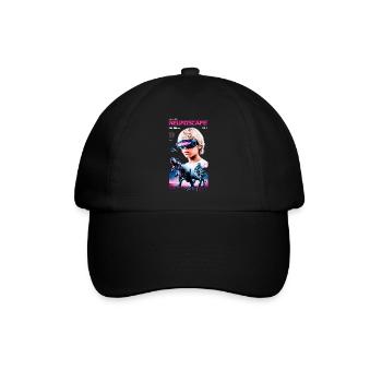 Neuroscape - Baseballkappe - Schwarz/Schwarz - Vorne