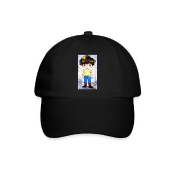 Kleiner Abenteurer (Sternenstaub) - Baseballkappe - Schwarz/Schwarz - Vorne