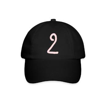 Abbildung 2 - Baseballkappe - Schwarz/Schwarz - Vorne