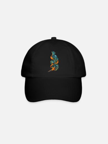 Glasbläser - Baseballkappe - Schwarz/Schwarz