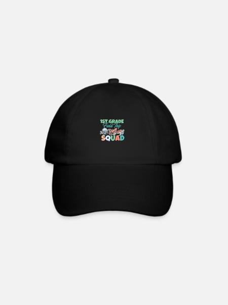 1. Klasse Exkursionstrupp Spaß Meeresbewohner - Baseballkappe - Schwarz/Schwarz