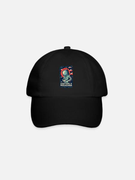 Propaganda - Baseballkappe - Schwarz/Schwarz