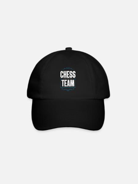 Chess Crew - Baseballkappe - Schwarz/Schwarz
