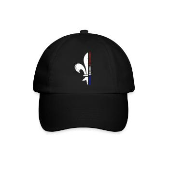 Liberté Égalité Fraternité - Baseballkappe - Schwarz/Schwarz - Vorne
