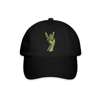 Doomie Fingers - Baseballkappe - Schwarz/Schwarz - Vorne