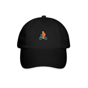 Orang Utan - Baseballkappe - Schwarz/Schwarz - Vorne