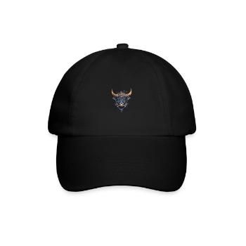 Bulle Bunt - Baseballkappe - Schwarz/Schwarz - Vorne