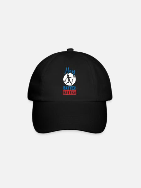 batter baseball - Baseballkappe - Schwarz/Schwarz