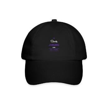 Zahnhygieniker Dental Zahnarzt - Baseballkappe - Schwarz/Schwarz - Vorne