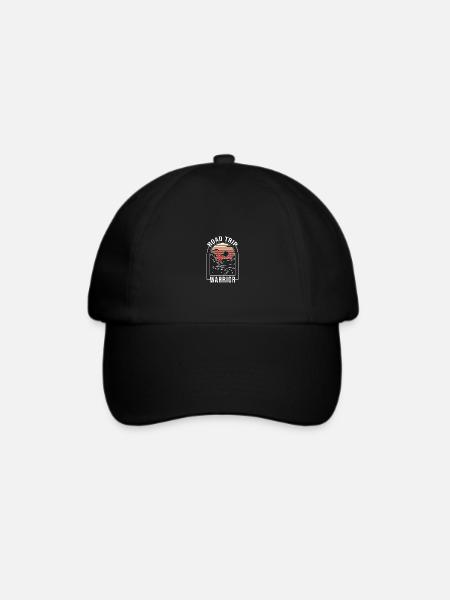 Road Trip - Baseballkappe - Schwarz/Schwarz