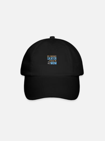Eiskunstlauf - Baseballkappe - Schwarz/Schwarz