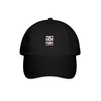 Tschechen Tschechisch Tschechien - Baseballkappe - Schwarz/Schwarz - Vorne