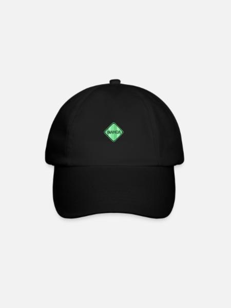 Geschenk für Bianca - Baseballkappe - Schwarz/Schwarz