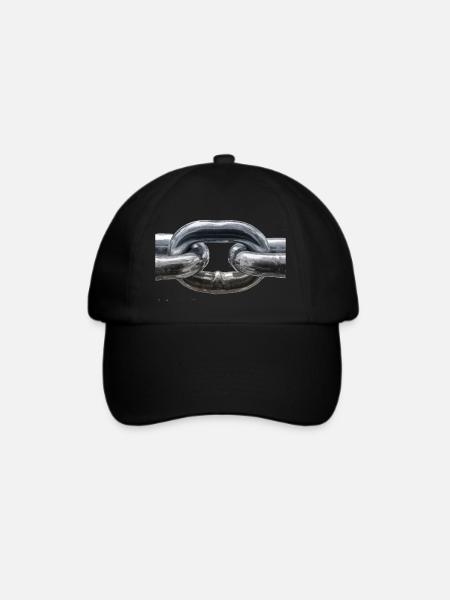 Kette - Baseballkappe - Schwarz/Schwarz