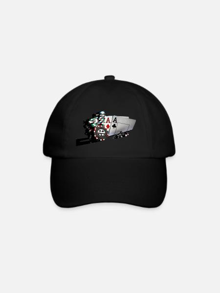 allinwear - Baseballkappe - Schwarz/Schwarz