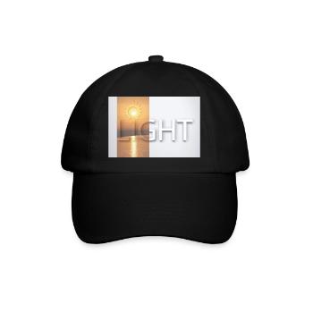 Light - Baseballkappe - Schwarz/Schwarz - Vorne