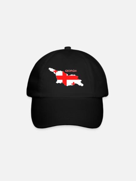 GEORGIA - Baseballkappe - Schwarz/Schwarz