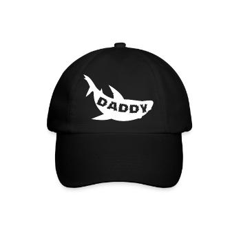 Daddy - Baseballkappe - Schwarz/Schwarz - Vorne