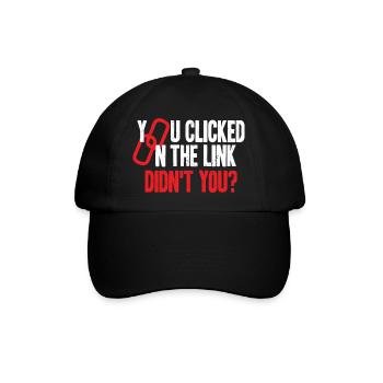 Cyber Security Professional Expert Ethical Hacker - Baseballkappe - Schwarz/Schwarz - Vorne