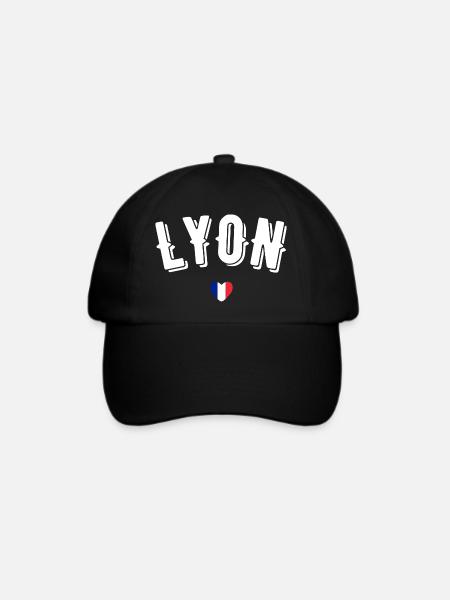 Lyon - Baseballkappe - Schwarz/Schwarz