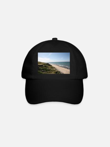 Strand/Meer/Düne - Baseballkappe - Schwarz/Schwarz