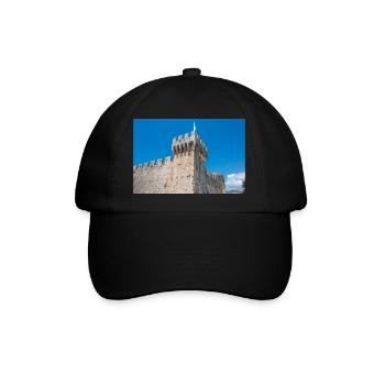 Burg und Festung Kamerlengo (Kaštel Kamerlengo) - Baseballkappe - Schwarz/Schwarz - Vorne