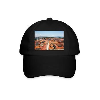 Stadtbild Altstadt von Zadar im Bundesstaat Zadar - Baseballkappe - Schwarz/Schwarz - Vorne