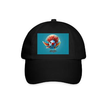 Pun ambiguous german expression - Clownfisch - Baseballkappe - Schwarz/Schwarz - Vorne