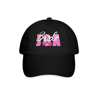 Bride to be jga - Baseballkappe - Schwarz/Schwarz - Vorne