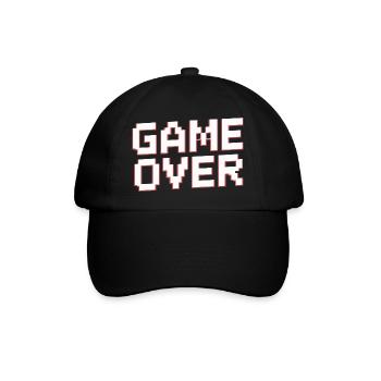 SPIELENDE - Baseballkappe - Schwarz/Schwarz - Vorne