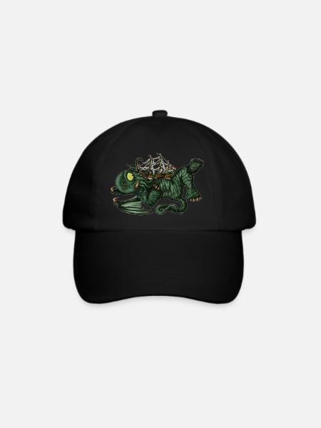 Batavia Cthulhu - Baseballkappe - Schwarz/Schwarz