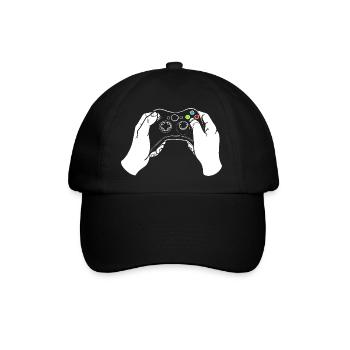 Gaming Controller - Baseballkappe - Schwarz/Schwarz - Vorne