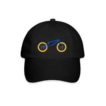 BMX Bike  - Baseballkappe - Schwarz/Schwarz - Vorne