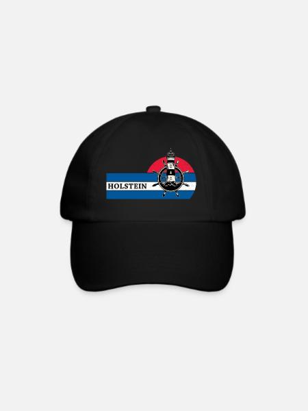Holstein 1900 Kiel - Baseballkappe - Schwarz/Schwarz