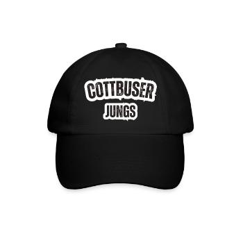 Cottbuser Jungs - Baseballkappe - Schwarz/Schwarz - Vorne