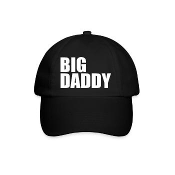 Big daddy - Baseballkappe - Schwarz/Schwarz - Vorne