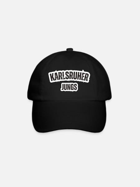 Karlsruher Jungs - Baseballkappe - Schwarz/Schwarz