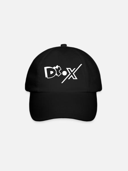 DR. X - Baseballkappe - Schwarz/Schwarz