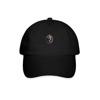 Ewige Dualität Gross - Baseballkappe - Schwarz/Schwarz - Vorne