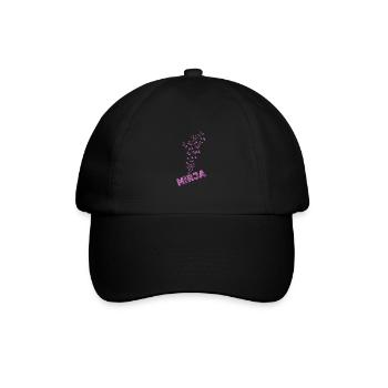 Blubbern für Mirja Wasser Wassersport - Baseballkappe - Schwarz/Schwarz - Vorne