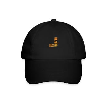 Henrik - Baseballkappe - Schwarz/Schwarz - Vorne